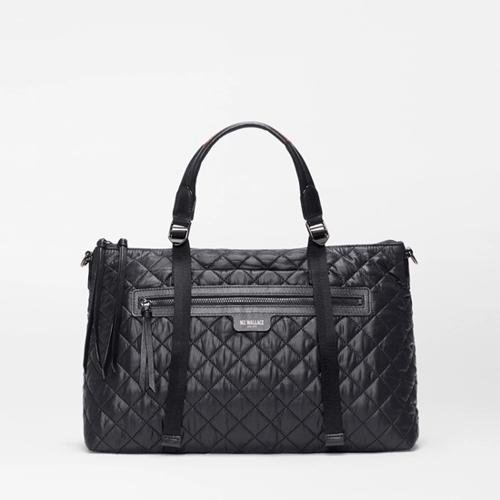 Picture of MZ Wallace Medium Park Satchel - Black