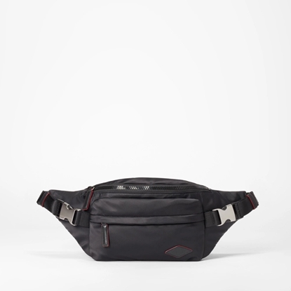 Picture of MZ Wallace Large Bleecker Convertible Sling - Black