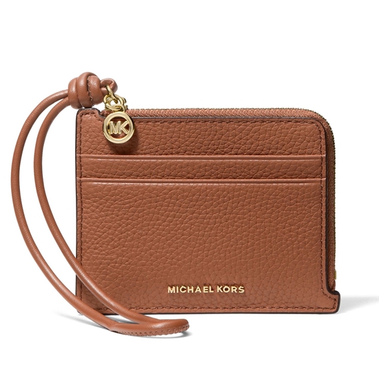 Picture of Michael Kors Jet Set Small Card Case Wristlet - Luggage