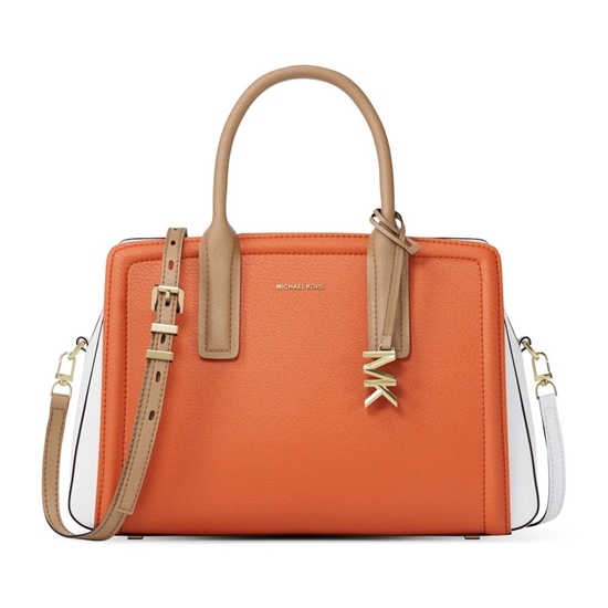 Picture of Michael Kors Laila Medium Satchel - Mimosa Multi