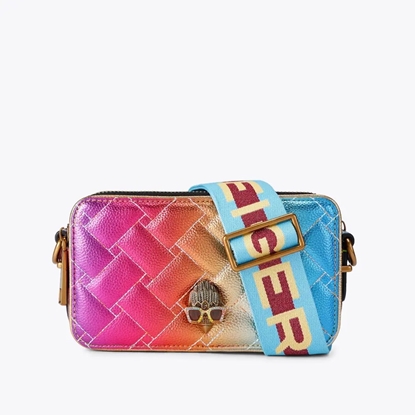 Picture of Kurt Geiger Two-Zip Kensington Camera Bag - Printed Leather