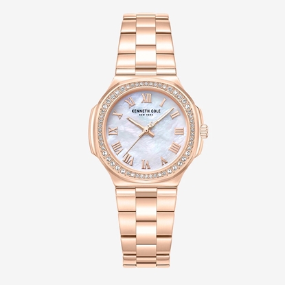 Picture of Kenneth Cole NY Rose Gold Bracelet & MOP Dial Watch