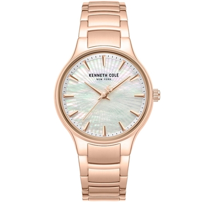 Picture of Kenneth Cole NY Rose Gold Bracelet & MOP Dial Watch