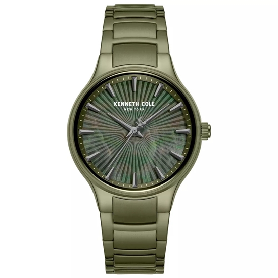 Picture of Kenneth Cole NY Green Bracelet & Green MOP Dial Watch