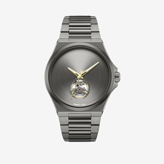 Picture of Kenneth Cole NY Men's Gunmetal Bracelet & Dial Watch