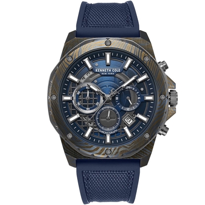 Picture of Kenneth Cole NY Men's Blue Strap & Dial Watch