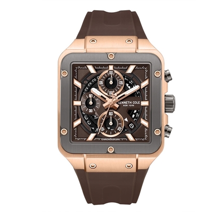 Picture of Kenneth Cole NY Men's Brown Strap & Dial Watch