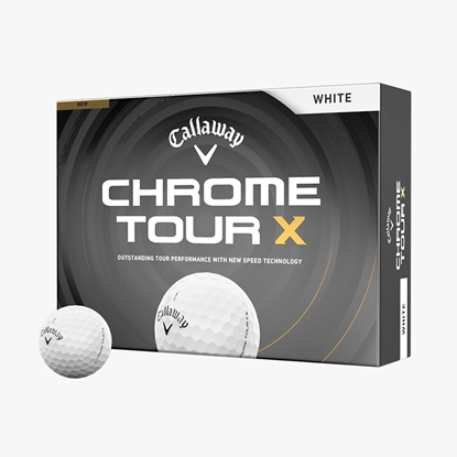 Picture of Callaway Chrome Tour X Golf Balls - 2 Dozen