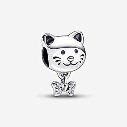 Picture of Pandora® Pet Cat and Bow Charm