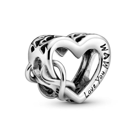 Picture of Pandora® Love You Mom Infinity Heart Charm