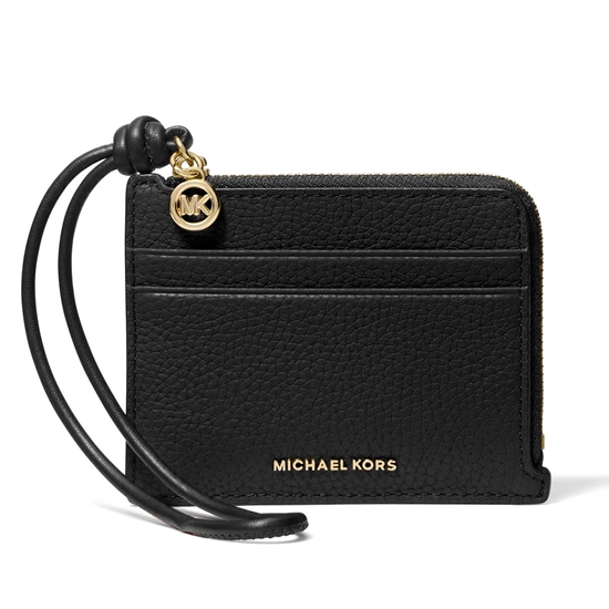 Picture of Michael Kors Jet Set Small Card Case Wristlet - Black