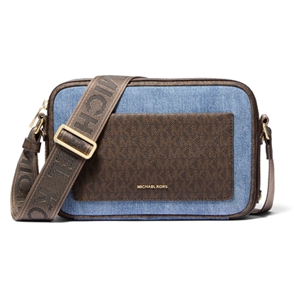 Picture of Michael Kors Maeve Large E/W Pocket Crossbody - New Horizon