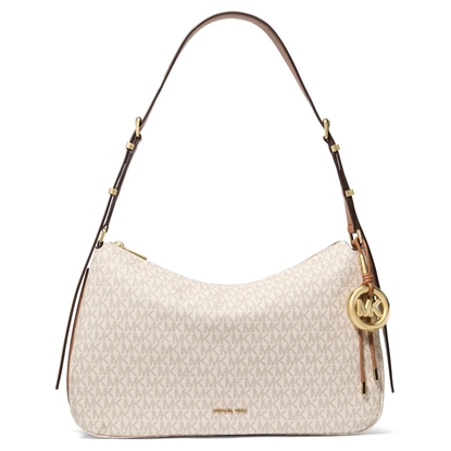 Picture of Michael Kors Nolita Medium Convertible Shoulder - Vanilla/Acrn