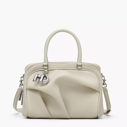 Picture of Marc Jacobs Wave Small Bauletto - Bone