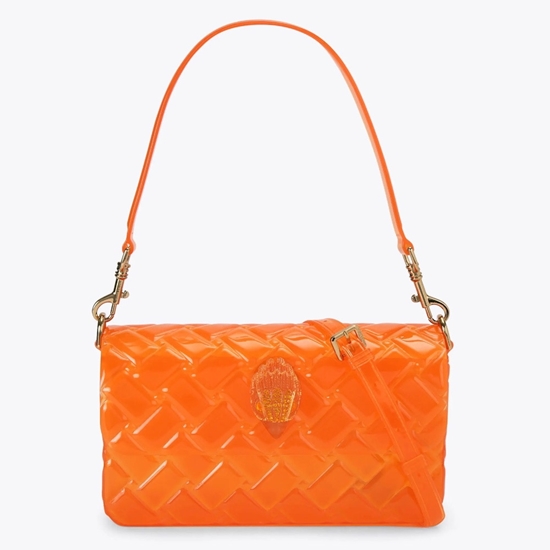 Picture of Kurt Geiger Jelly Kensington Shoulder Bag - Orange