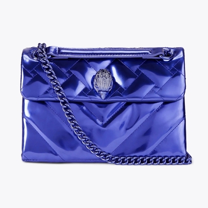 Picture of Kurt Geiger Leather Medium Kensington Drench - Blue