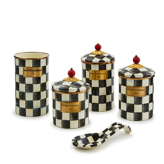 Picture of Mackenzie-Childs Courtly Check 5-Piece Kitchen Essentials Set