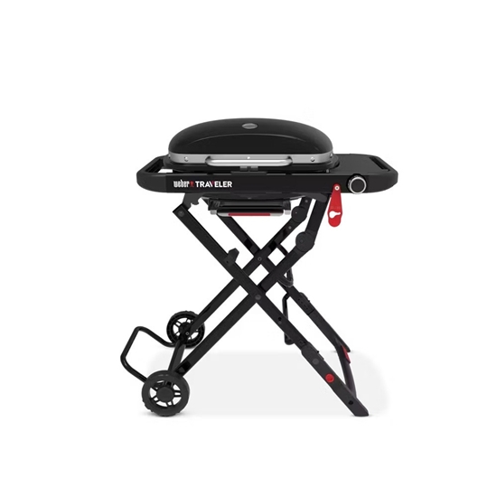 Picture of Weber Traveler Compact Portable Liquid Propane Grill - Black