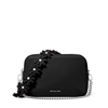 Picture of Michael Kors Bryant Med. Chain Crossbody w/ Floral Strap - Blk
