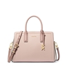 Picture of Michael Kors Laila Medium Satchel - Soft Pink/Light Cream/Fawn