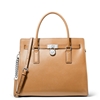 Picture of Michael Kors Hamilton Moderne Large Satchel - Peanut