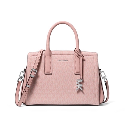 Picture of Michael Kors Laila Small Satchel - Smokey Rose