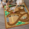 Picture of Melissa & Doug Round the Construction Zone Rug