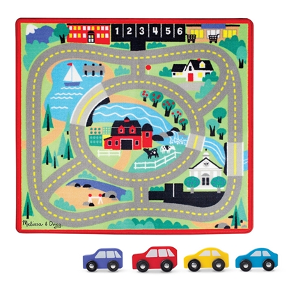 Picture of Melissa & Doug Round the Town Road Rug