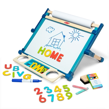 Picture of Melissa & Doug Double-Sided Magnetic Tabletop Easel