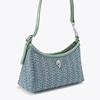 Picture of Kurt Geiger Fabric Kurt Mini Shoulder Bag - Blue/Pale Combo