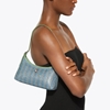 Picture of Kurt Geiger Fabric Kurt Mini Shoulder Bag - Blue/Pale Combo