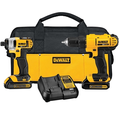 Picture of DeWalt 20V MAX Drill Driver/Impact Driver Combo Kit