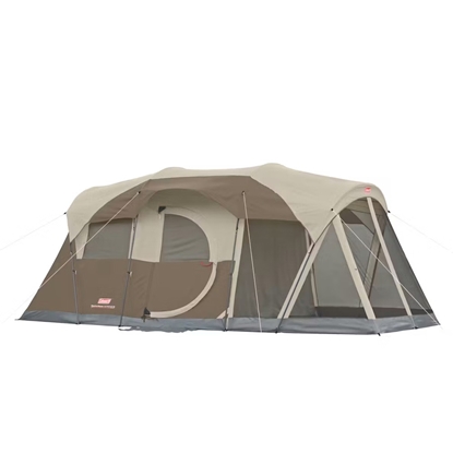 Picture of Coleman 17' x 9' WeatherMaster Screened Cabin 6-Person Tent