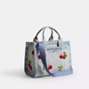 Picture of Coach Cherry Denim Cargo Tote 20 - Denim Multi