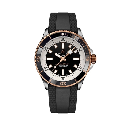 Picture of Breitling Superocean Automatic 42 - Black/Gold