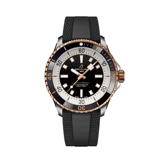 Picture of Breitling Superocean Automatic 42 - Black/Gold