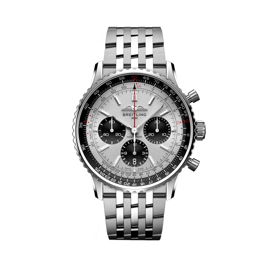 Picture of Breitling Navitimer B01 Chrono 43 - Silver/Black Dial