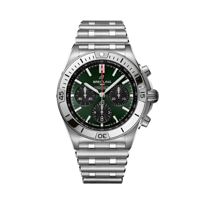 Picture of Breitling Chronomat B01 42 - Stainless Steel/Green Dial