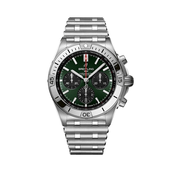 Picture of Breitling Chronomat B01 42 - Stainless Steel/Green Dial