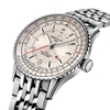 Picture of Breitling Navitimer Auto GMT 41 - Stainless Steel/Beige Dial