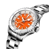 Picture of Breitling Superocean Automatic 36- Stainless Steel/Orange Dial