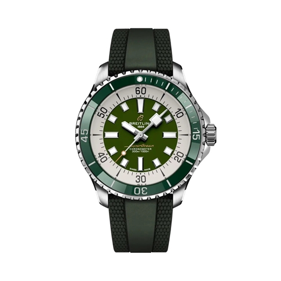 Picture of Breitling Superocean Automatic 44 - Green
