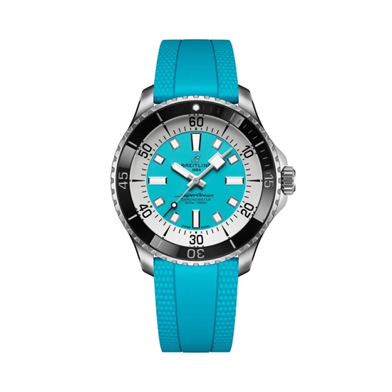 Picture of Breitling Superocean Automatic 44 - Turquoise