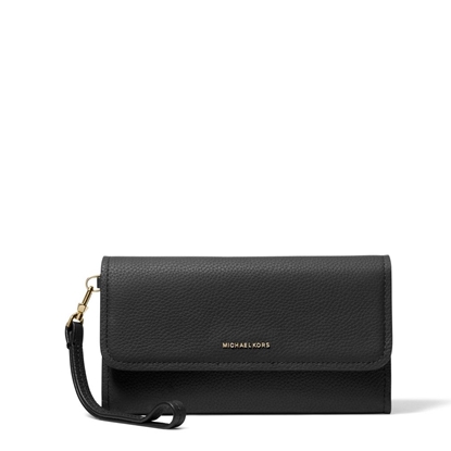 Picture of Michael Kors Jet Set Medium Flap Double-Zip Wristlet