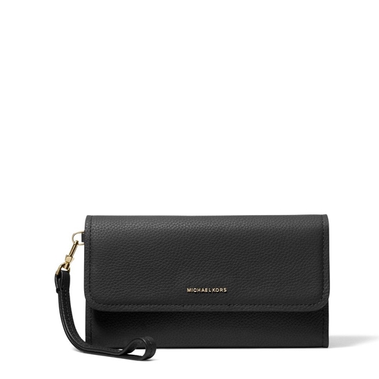 Picture of Michael Kors Jet Set Medium Flap Double-Zip Wristlet