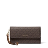 Picture of Michael Kors Jet Set Sig. Medium Flap Wristlet