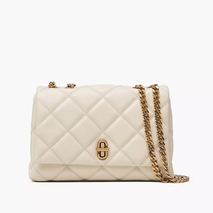 Picture of Marc Jacobs Quilted The Slim Dual Chain Shoulder