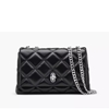 Picture of Marc Jacobs Quilted The Slim Dual Chain Shoulder