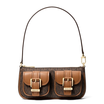 Picture of Michael Kors Zoe Signature Small Convertible Pochett