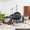 Picture of Zwilling Peak 10PC Stainless Steel Dual Performance Cookware